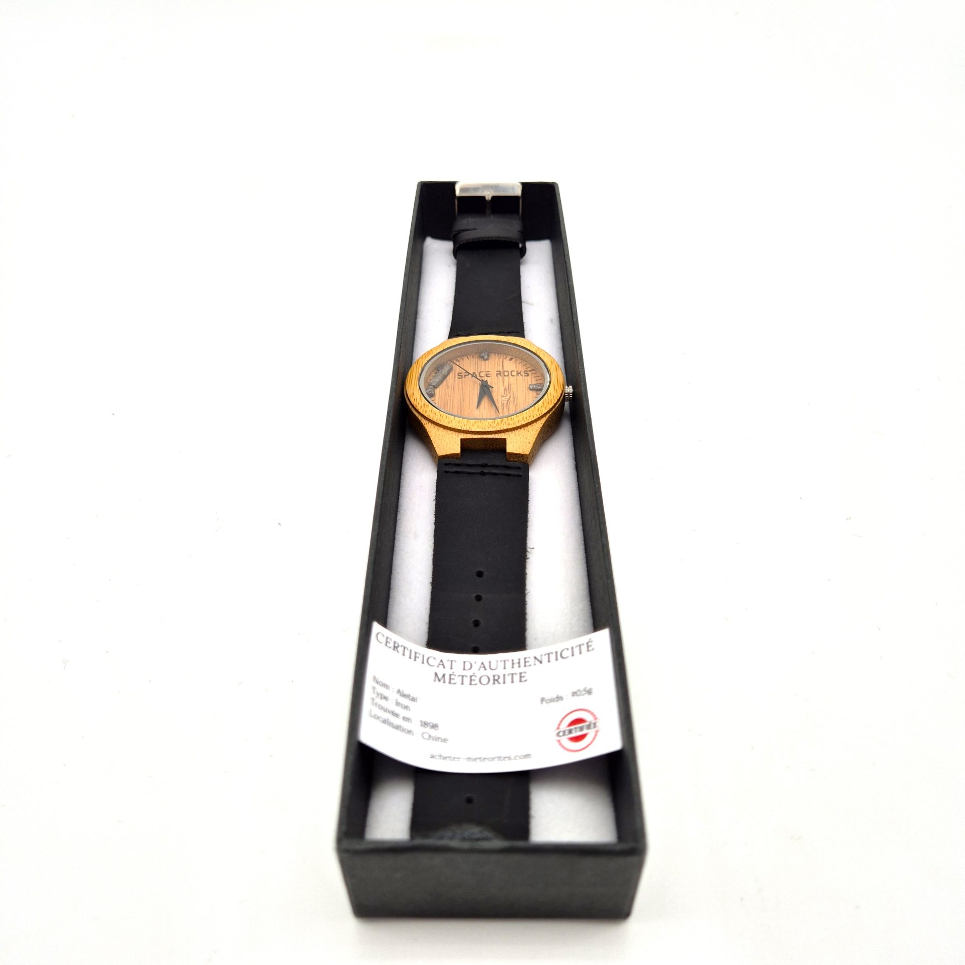 aletai space rocks meteorite wooden watch (3)