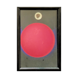 Flat black frame NWA XXX & Soleil rouge - photo 15×20 cm