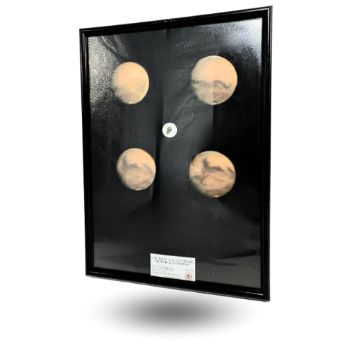 frame meteorite mars