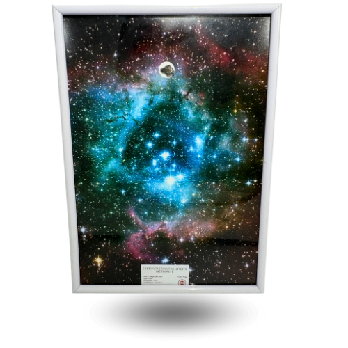 cadre nébuleuse de la rosette campo del cielo meteorite
