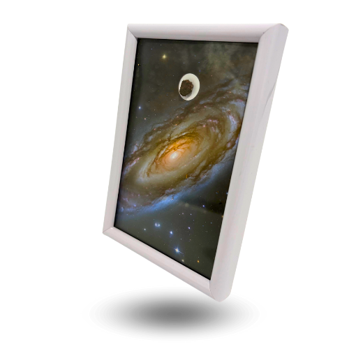 andromeda galaxy graphic