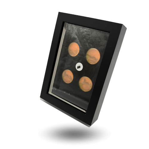 picture frame mars meteorite