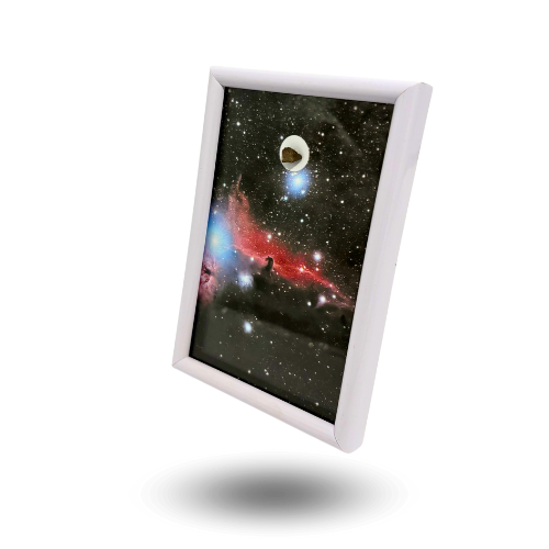 horsehead nebula white frame