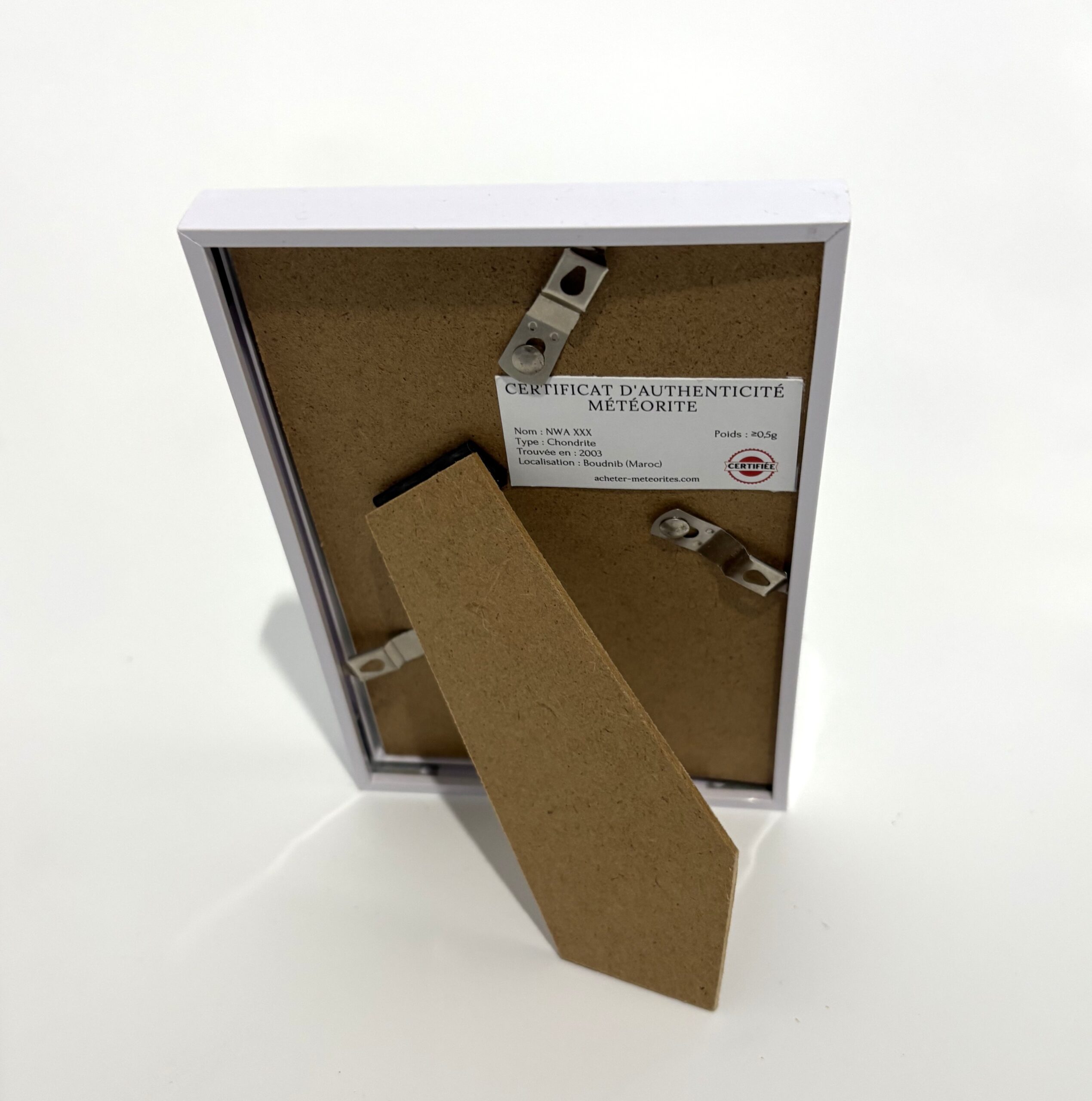 meteorite nebula of the soul back photo frame