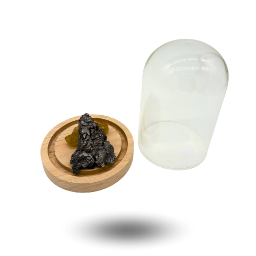 PRODUCT METEORITES CAMPO DEL CIELO GLASS LIBYQUE GLASS BELL