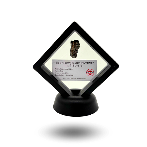 campo del cielo meteorite presentation box certificate of authenticity