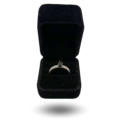 Modern silver ring with NWA 13290