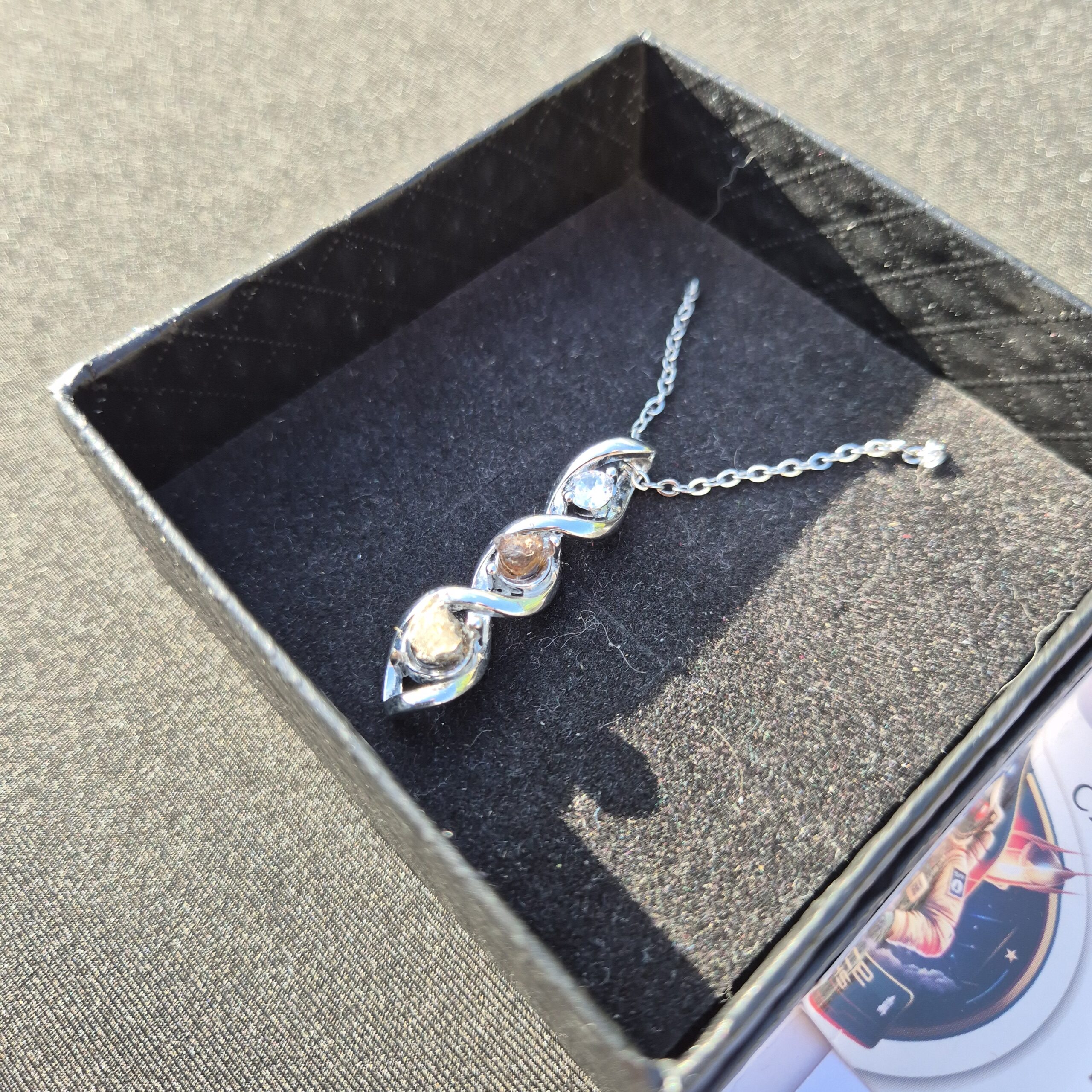 meteorite necklace