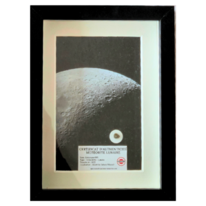 framed moon photo