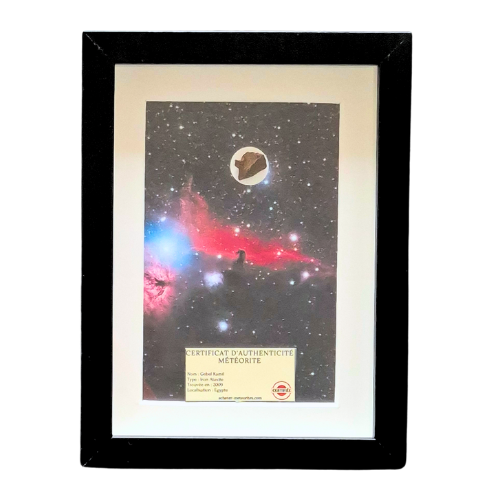 framed nebula photo