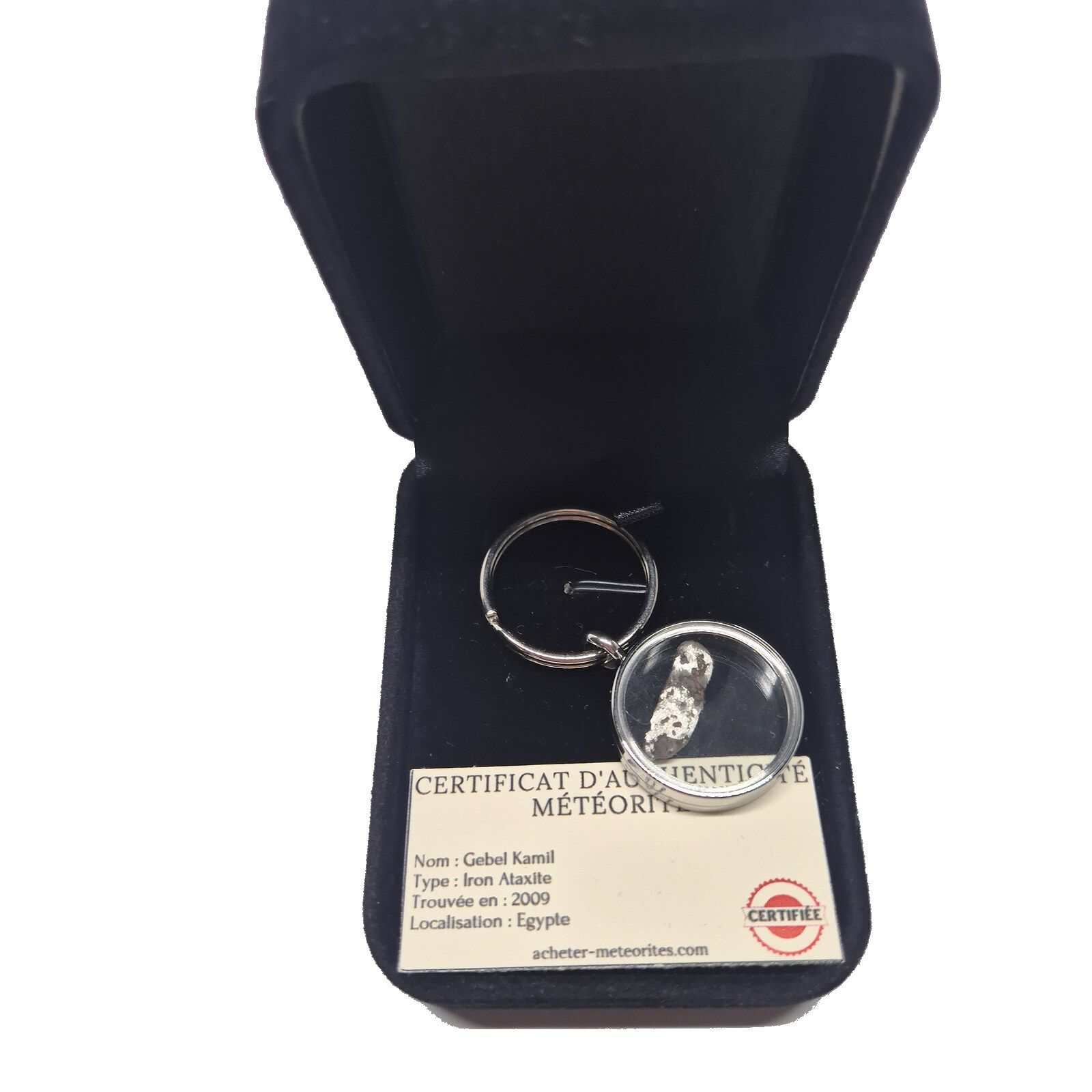 porte clefs meteorite