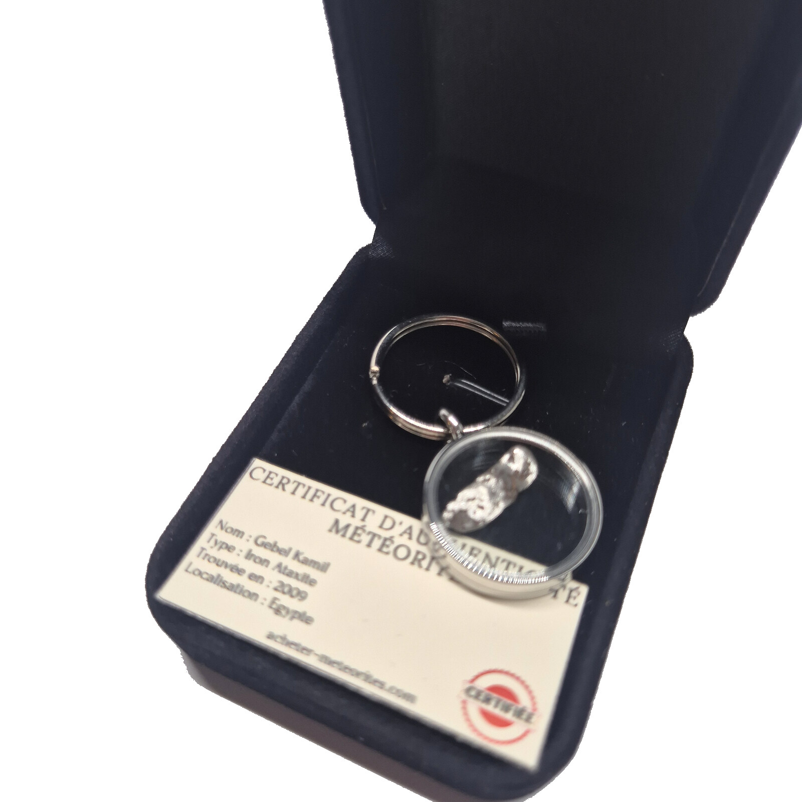porte clefs meteorite