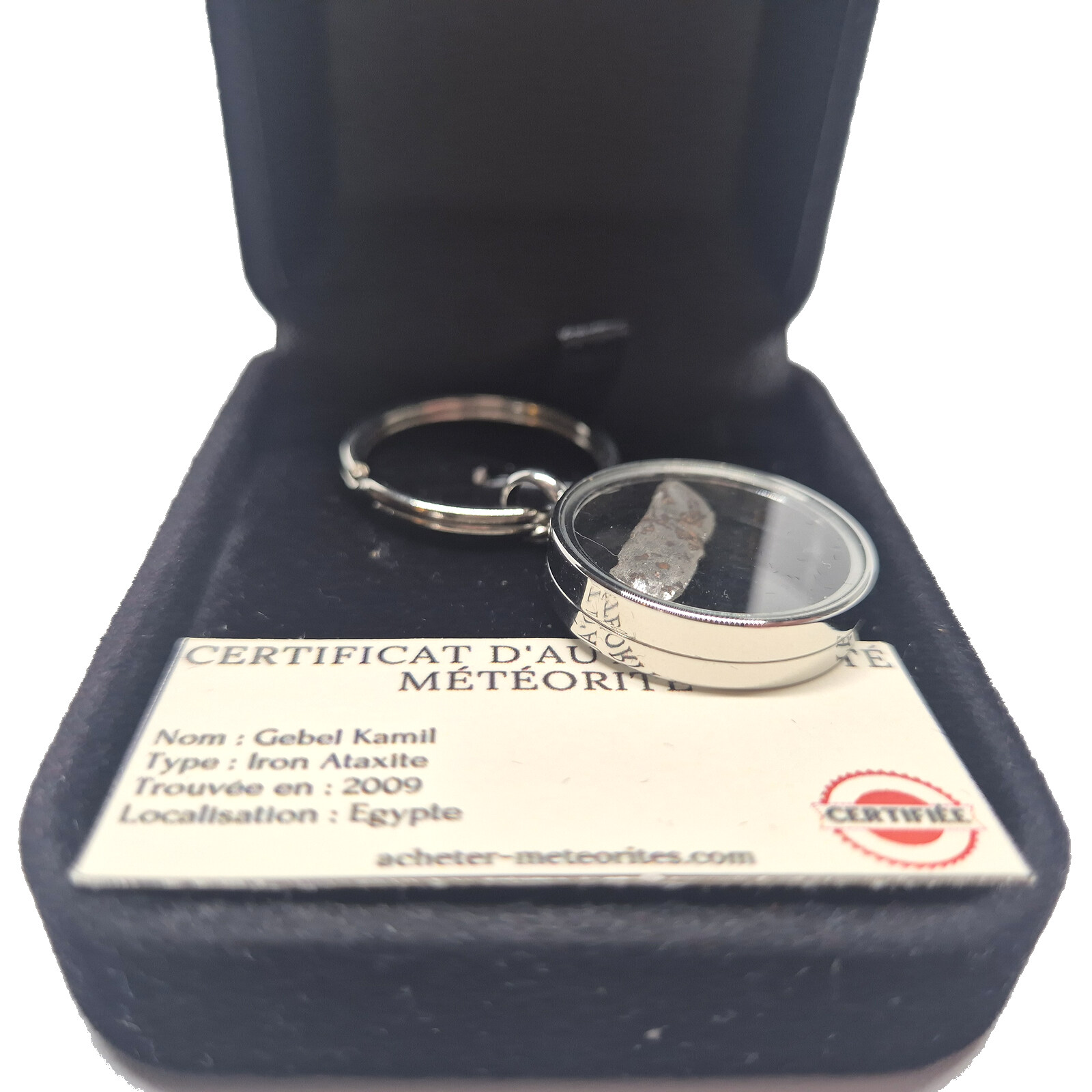 porte clefs meteorite
