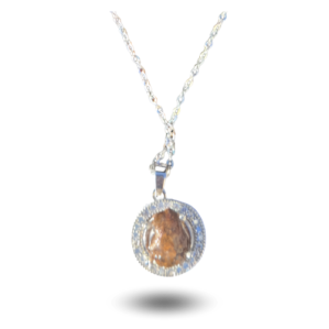 necklace rare stone zircons mesosiderite meteorite nwa 14093