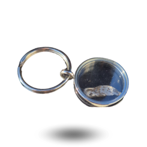 Gebel Kamil Egyptian metaurite key ring