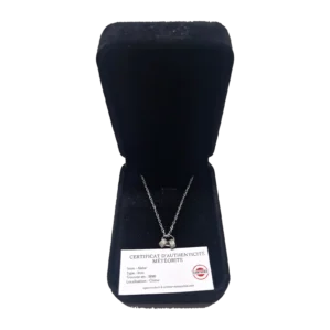 Collier anneau et deux cylindres – météorite Aletai