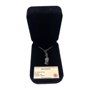 Collier Campo del Cielo brut – pendentif naturel, pièce n°3