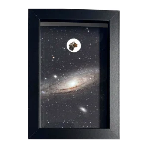 Tableau galaxie spirale – Andromède, météorites Campo del Cielo, Gebel Kamil et Aletai